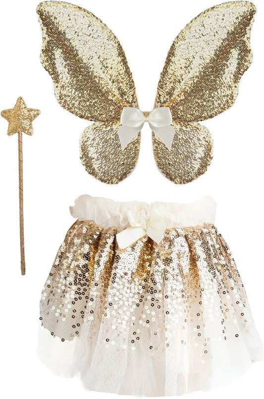 Great Pretenders  Gracious Gold Sequins Set