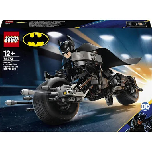 LEGO 76273 Batman Construction Figure and the Bat-Pod Bike