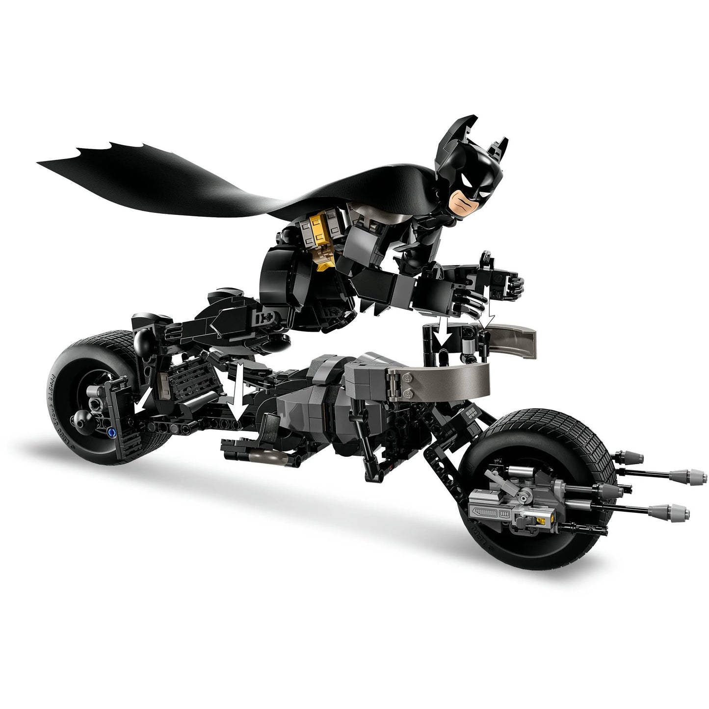 LEGO 76273 Batman Construction Figure and the Bat-Pod Bike