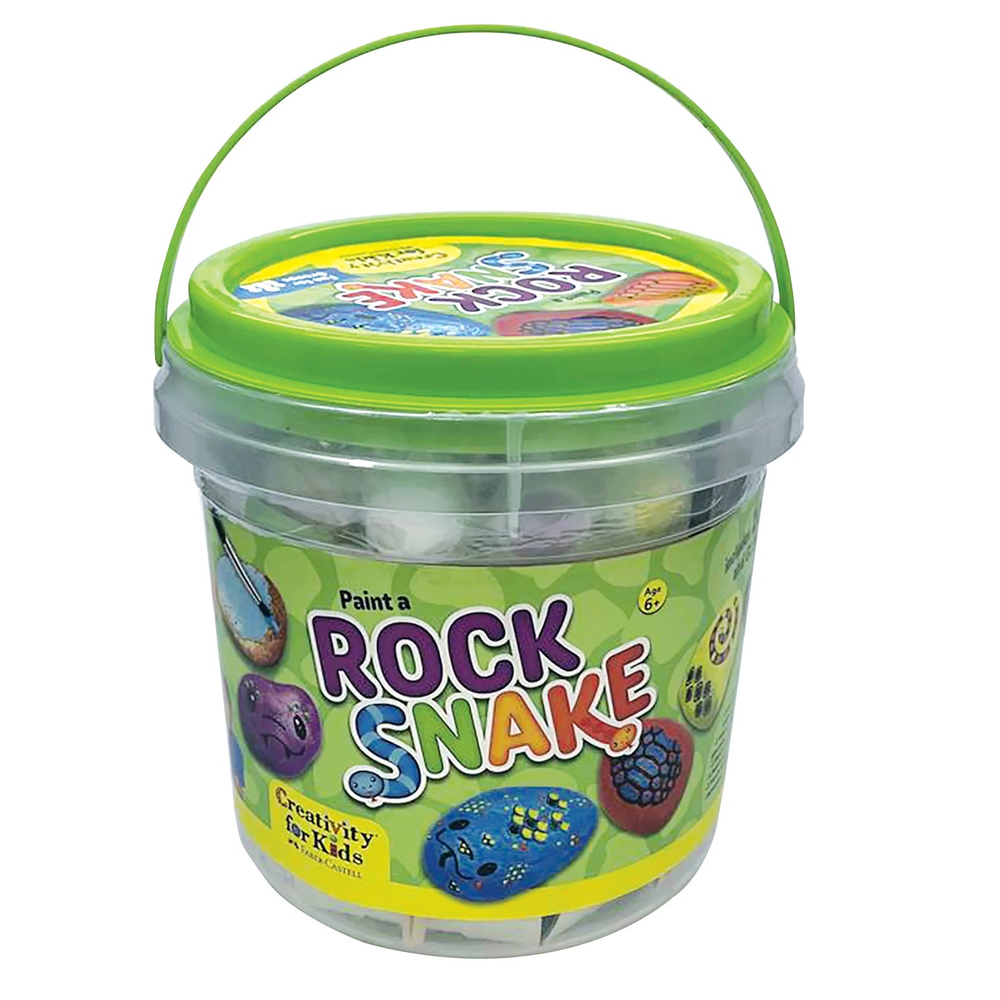 Creativity for Kids Paint a Rock Snake