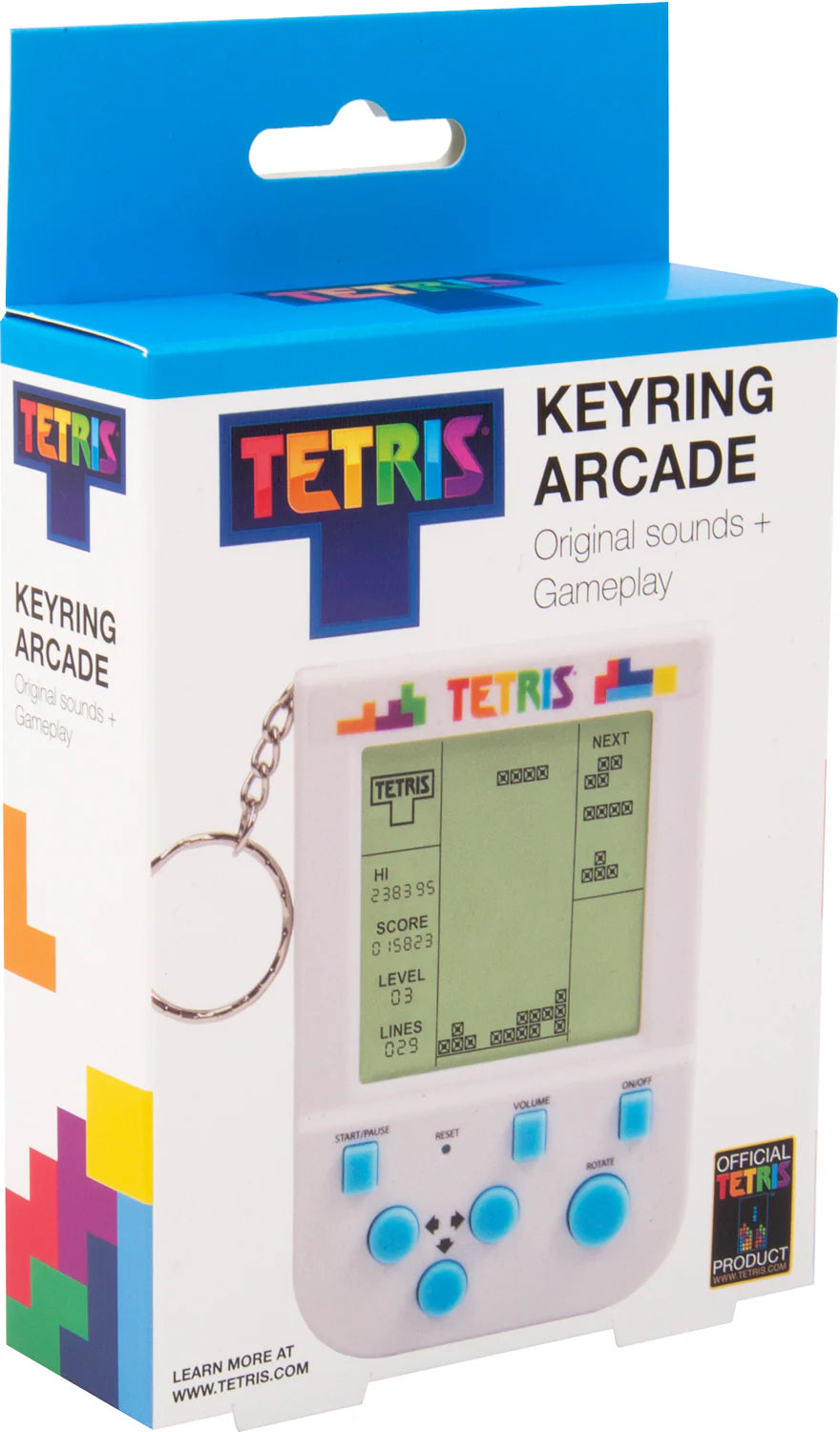 TETRIS Keyring Arcade