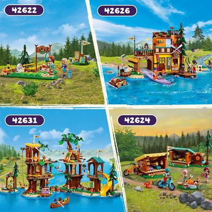 LEGO Friends 42624 Adventure Camp Cozy Cabins