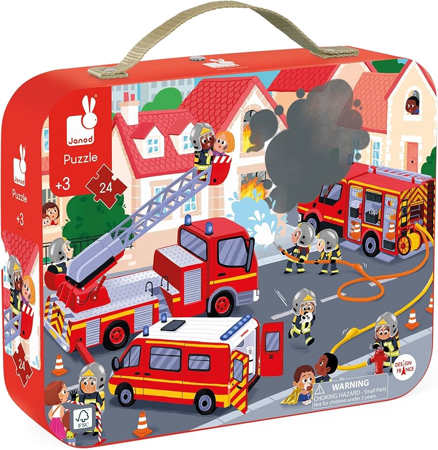 Janod Jigsaw Puzzle Fire Rescue