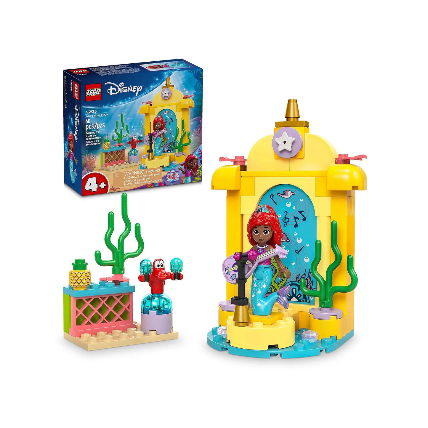 LEGO Disney 43235 Ariel’s Music Stage