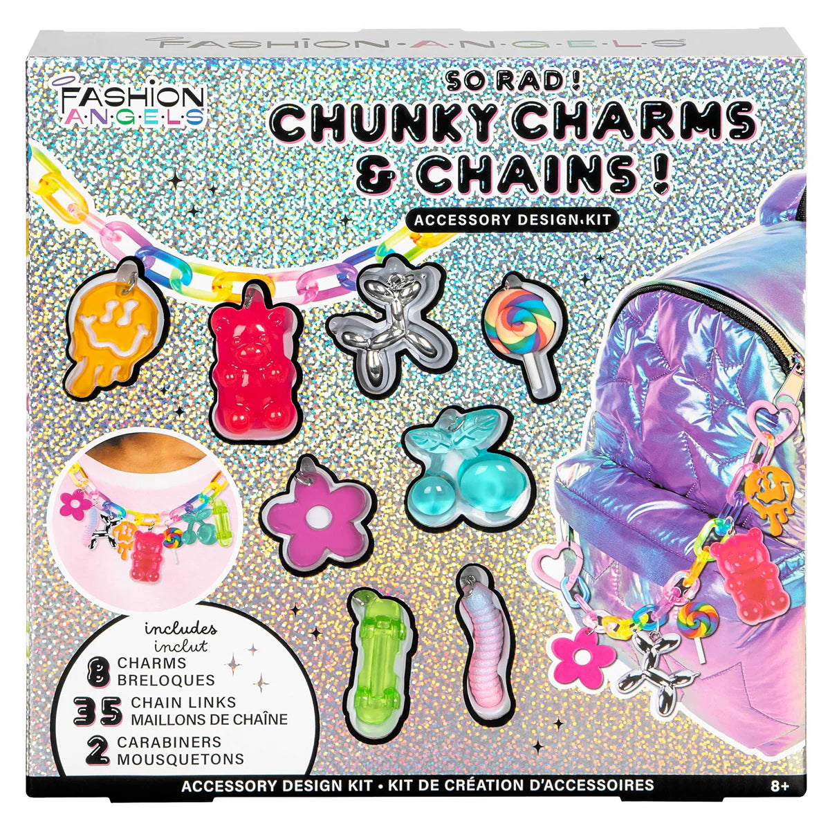 Fashion Angels Chunky Charms &Chains Accessory Design Kit