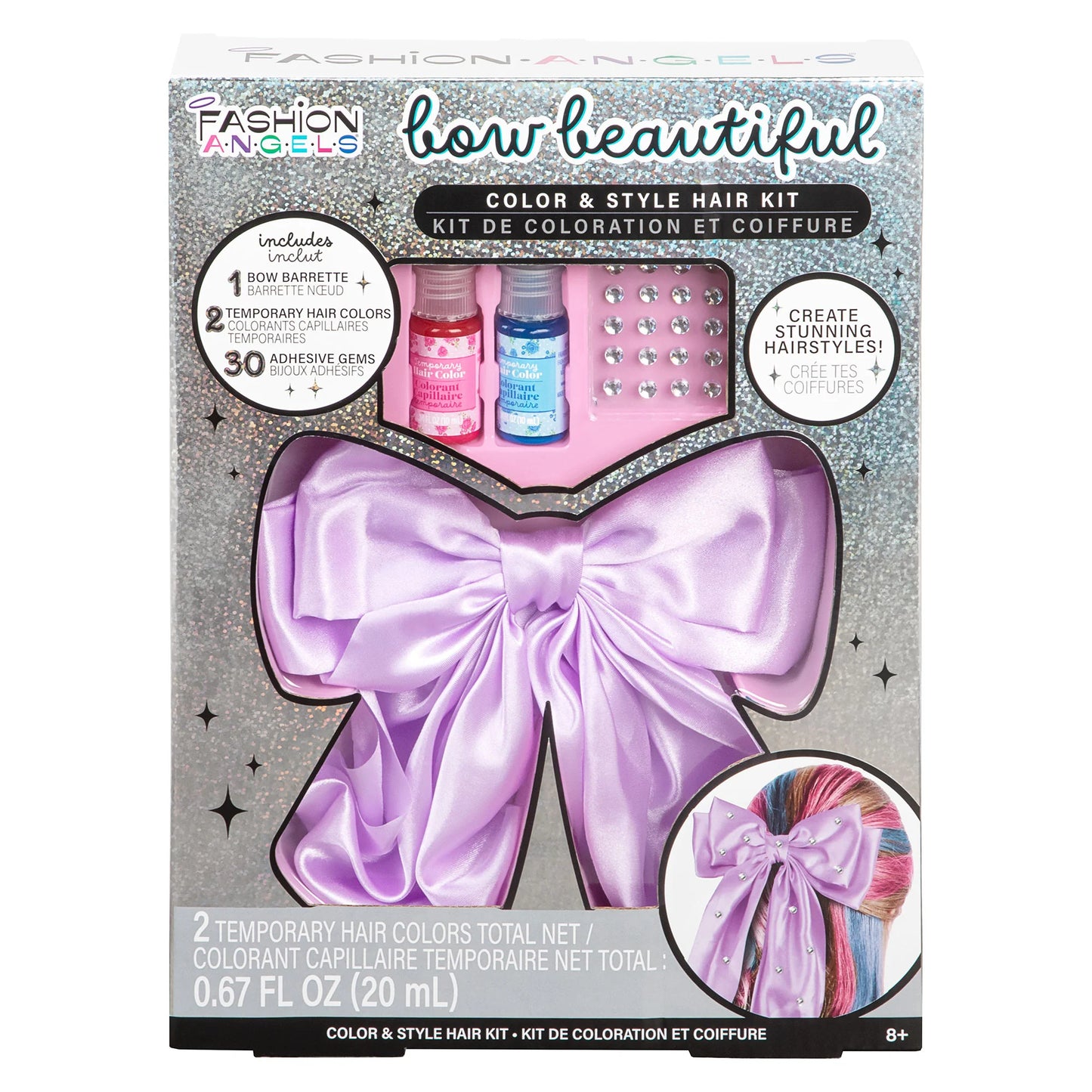 Fashion Angels Color &Style Hair Kit