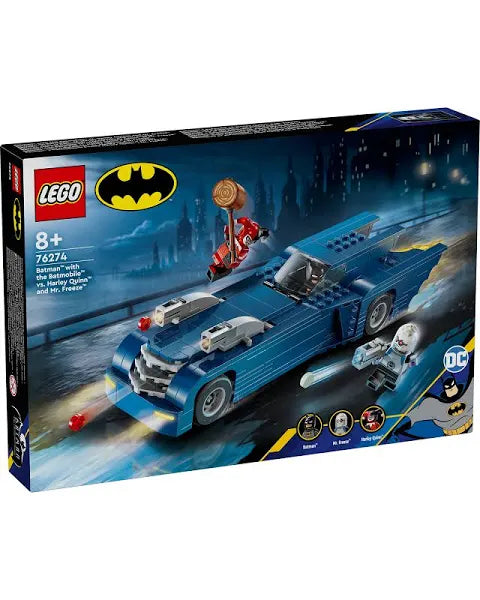 LEGO 76274 Batman with the Batmobile vs. Harley Quinn and Mr. Freeze