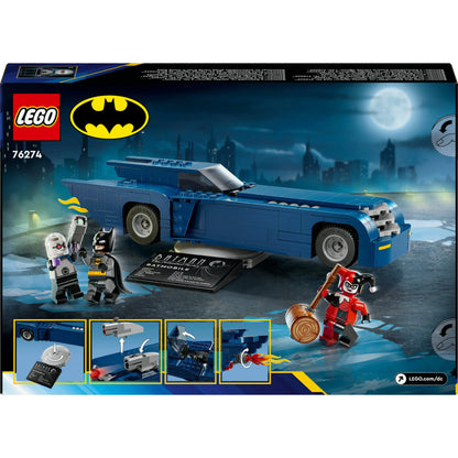 LEGO 76274 Batman with the Batmobile vs. Harley Quinn and Mr. Freeze