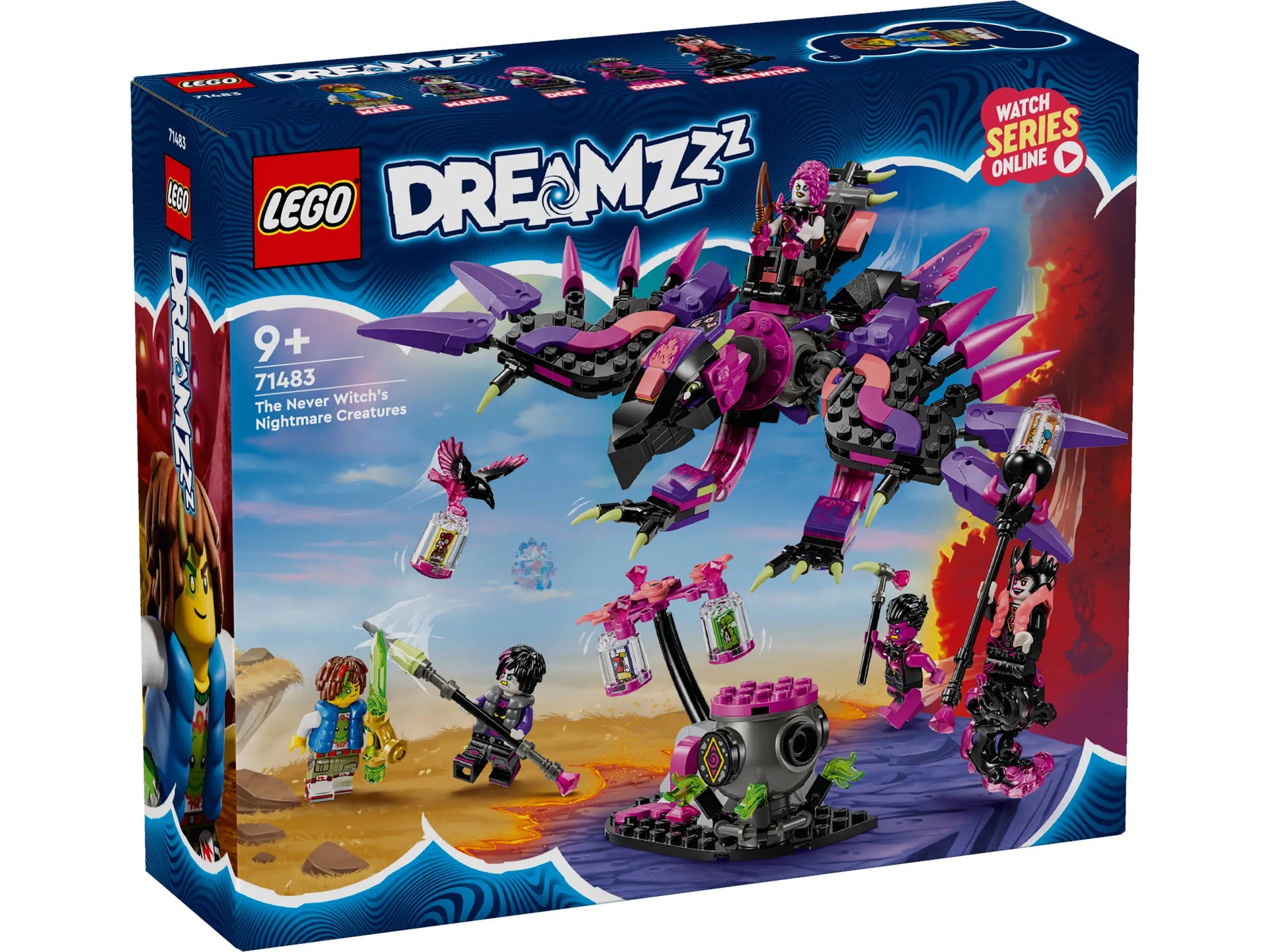 LEGO Dreamzzz 71483 The Never Witch's Nightmare Creatures – Big