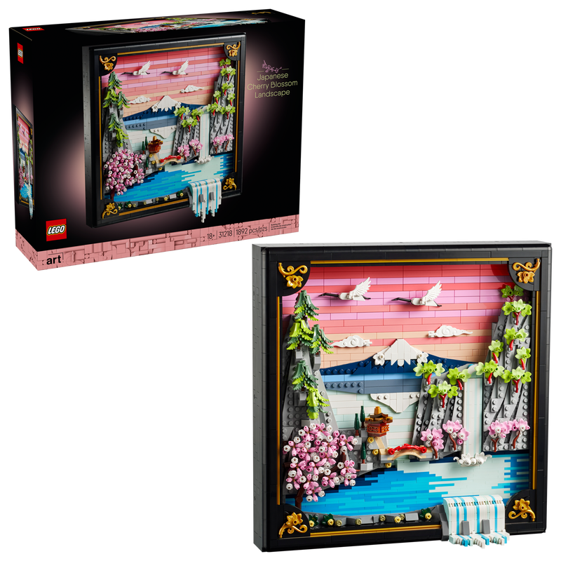 LEGO 31218 Japanese Cherry Blossom Landscape