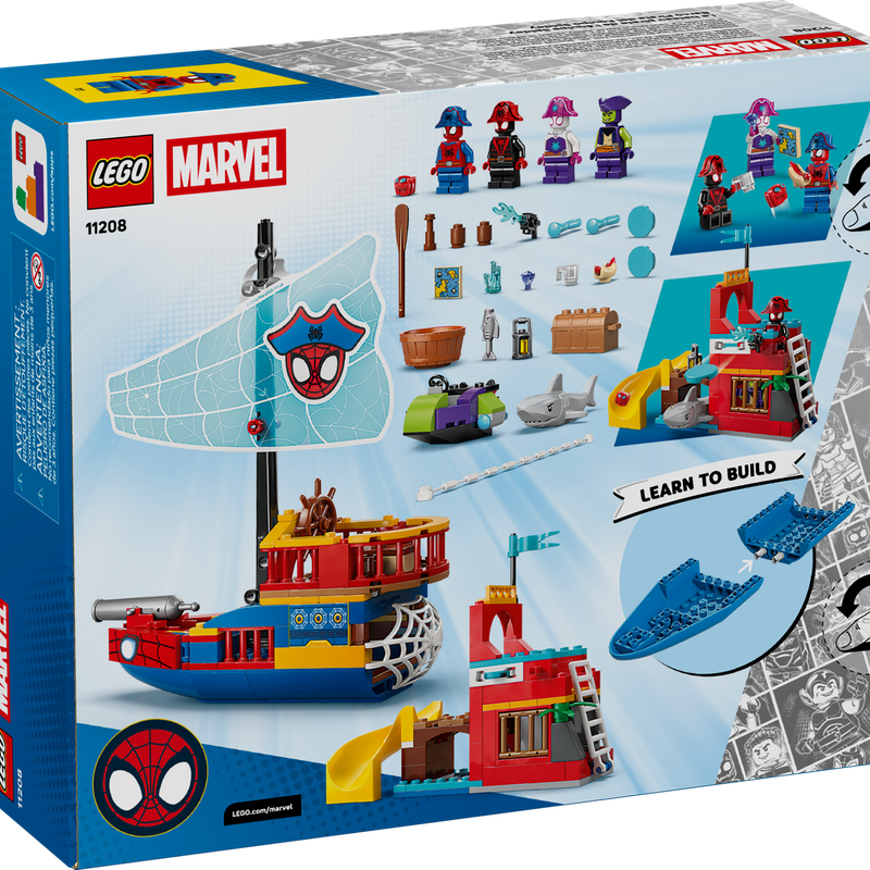 LEGO Marvel 11208 Team Spidey Pirate Ship