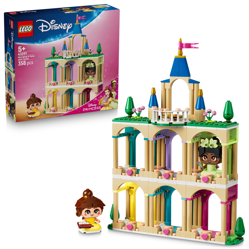 LEGO Disney 43291 Mini Belle & Tiana with Castle