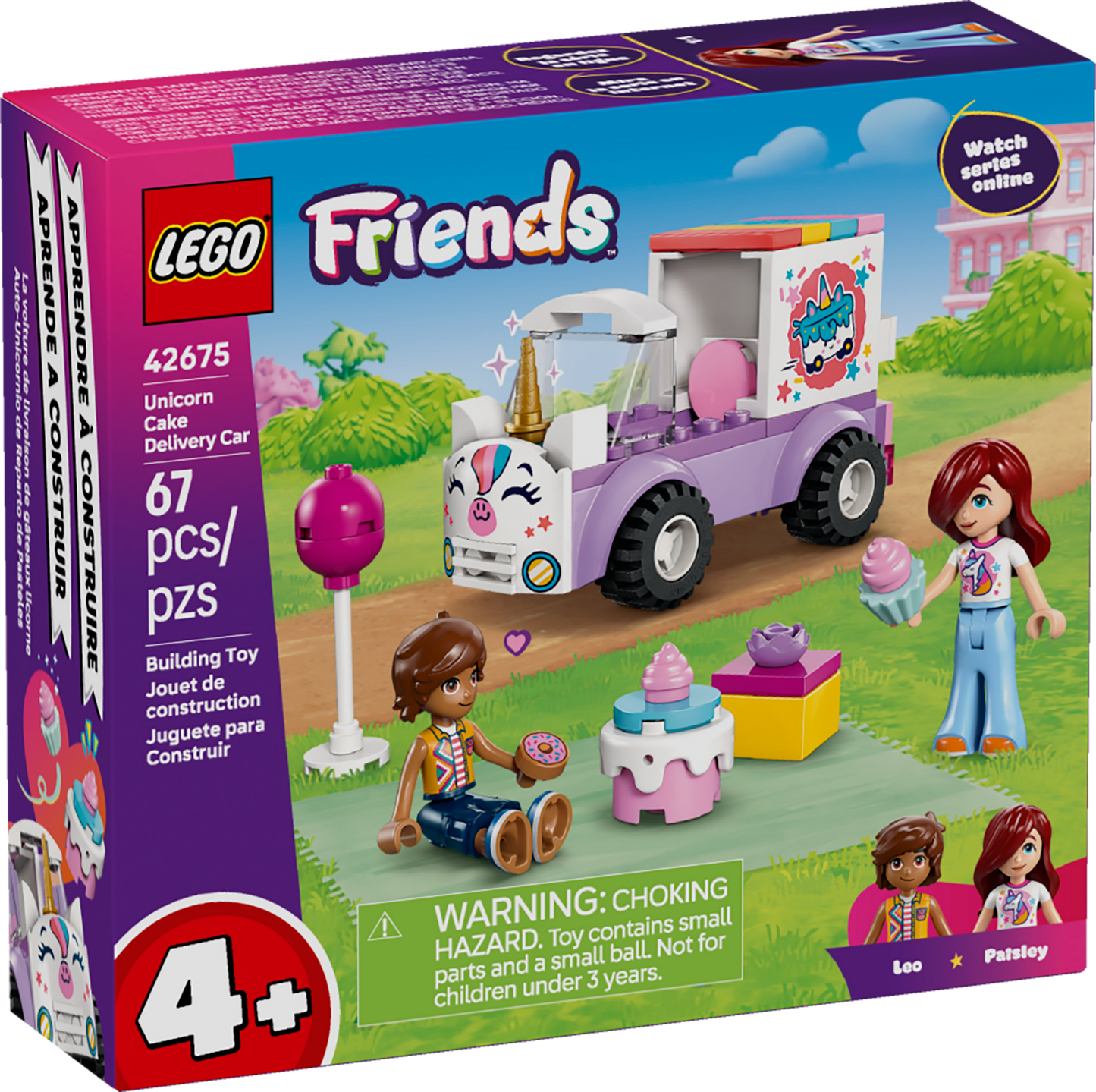 LEGO 42675 Friends Unicorn Cake Delivery Car