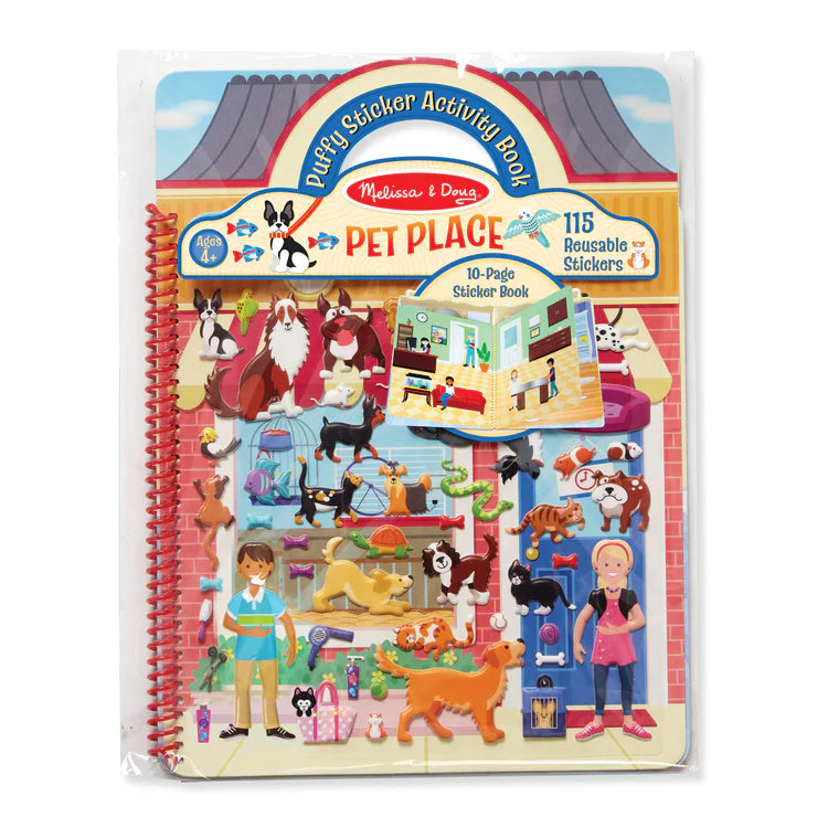Melissa &Doug Reusable Stickers - Pet Place