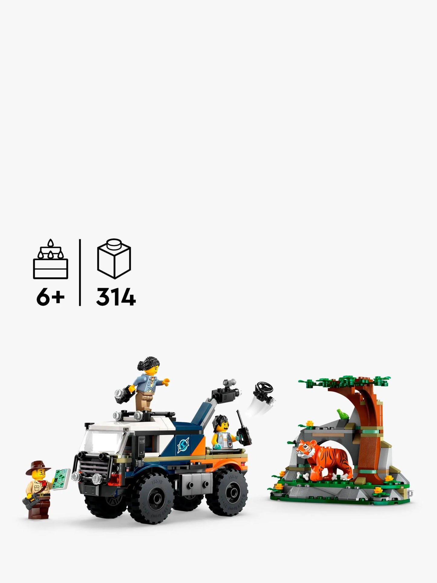 LEGO City 60426 Jungle Explorer Truck