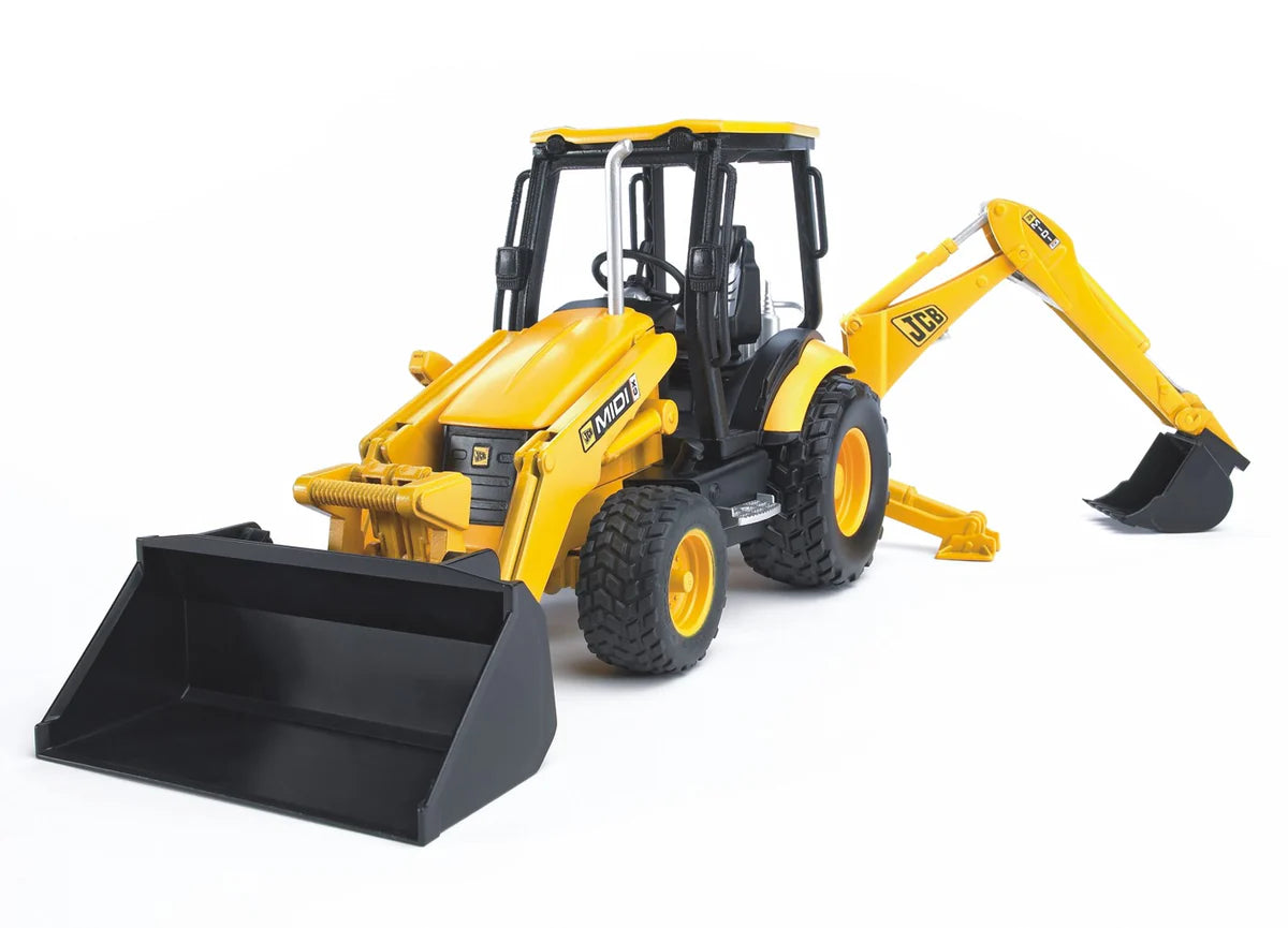 Bruder 02427 JCB MIDI CX Backhoe Loader