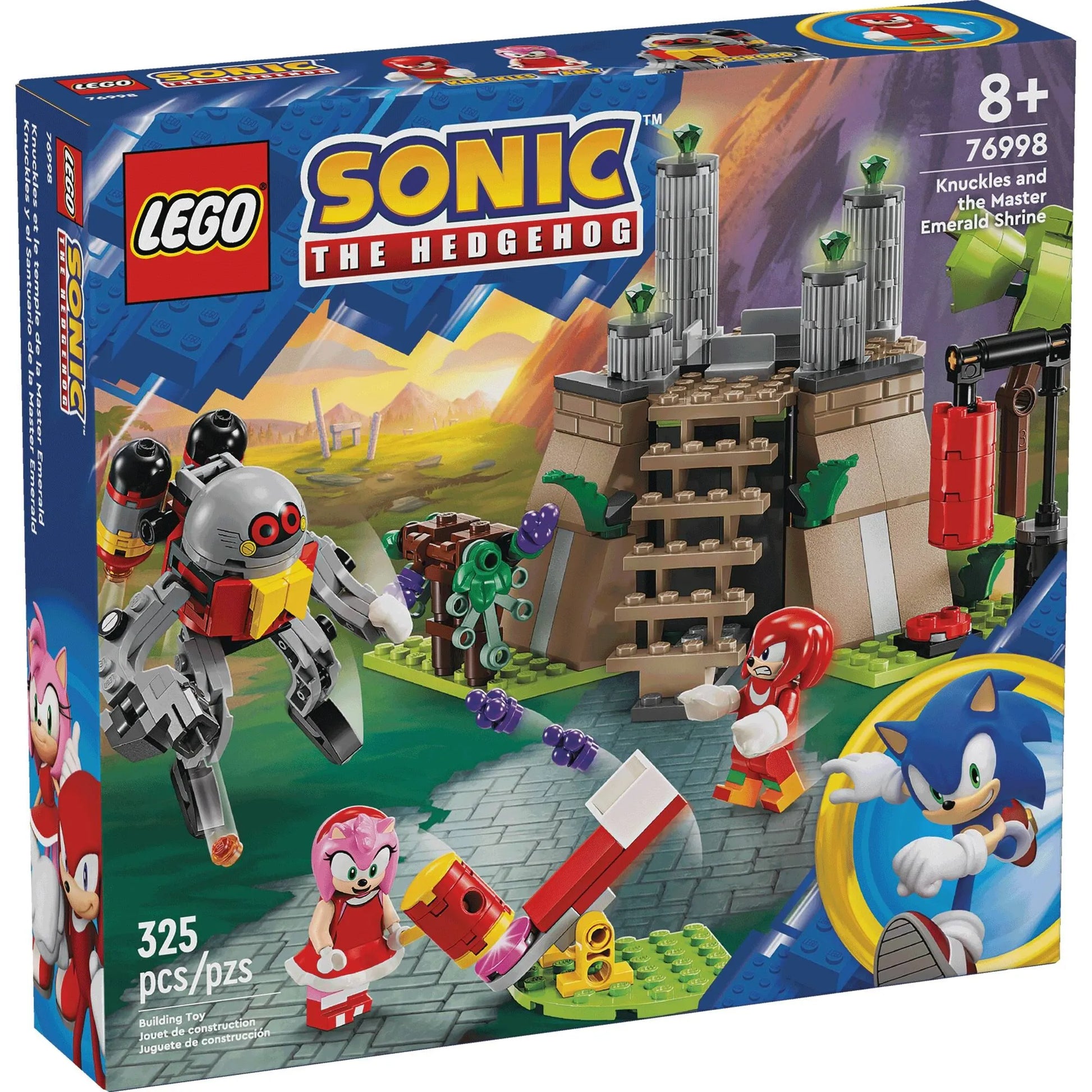 Lego Sonic the Hedgehog 76998 Knuckles and the Máster Emerald Lego Sonic the Hedgehog 76998 Knuckles and the Máster Emerald