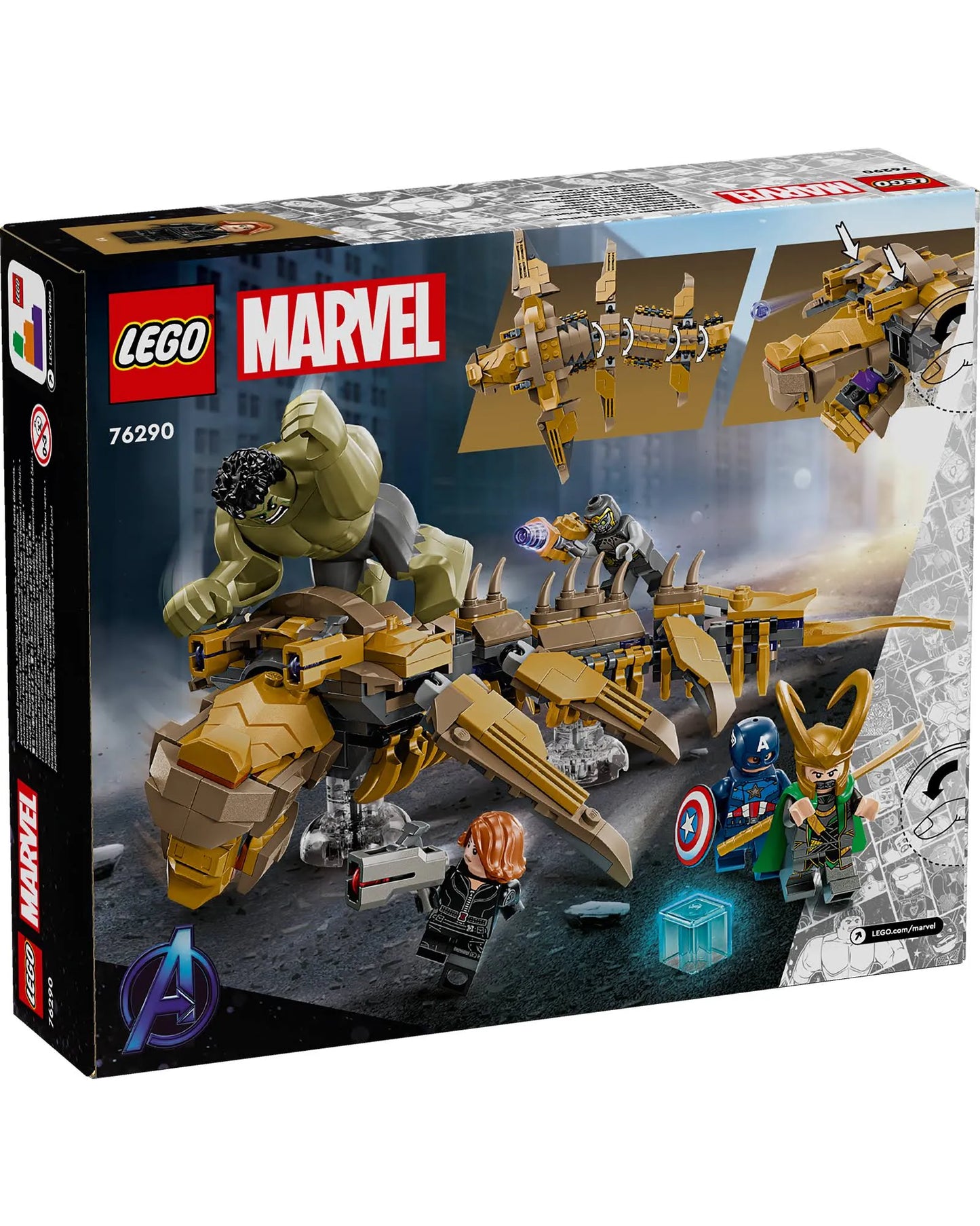 LEGO 76290 Marvel The Avengers vs. The Leviathan