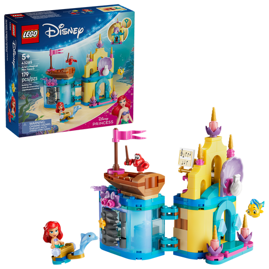 LEGO Disney 43285 Ariel’s Magical Mini Palace