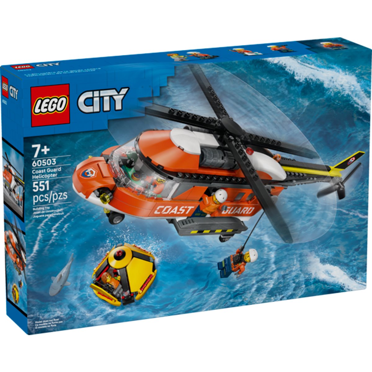 LEGO City 60503 Coast Guard Helicopter