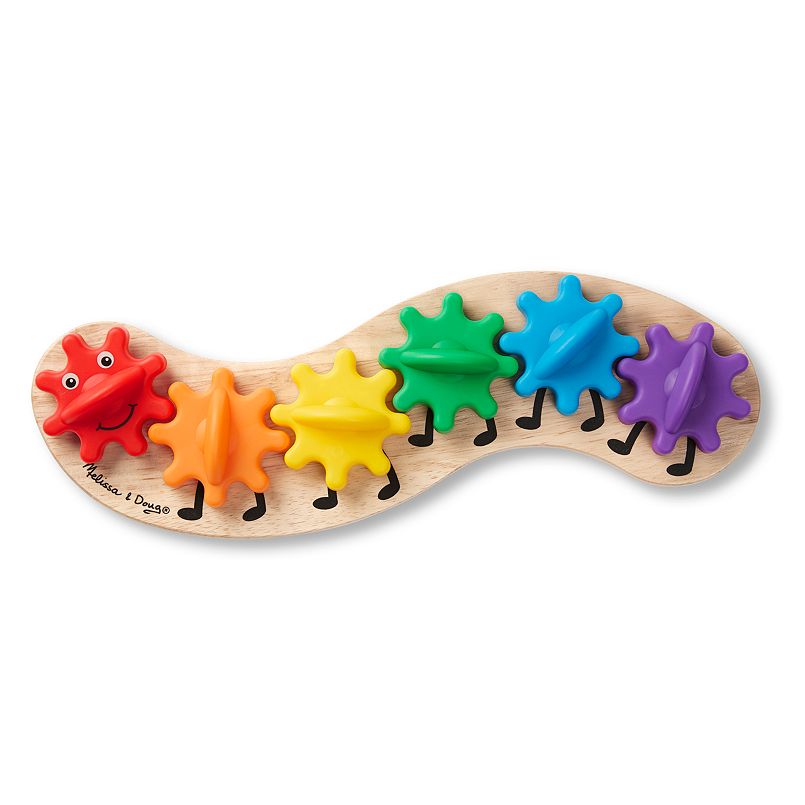 Melissa &Doug Rainbow Caterpillar With Interchangeable Gears