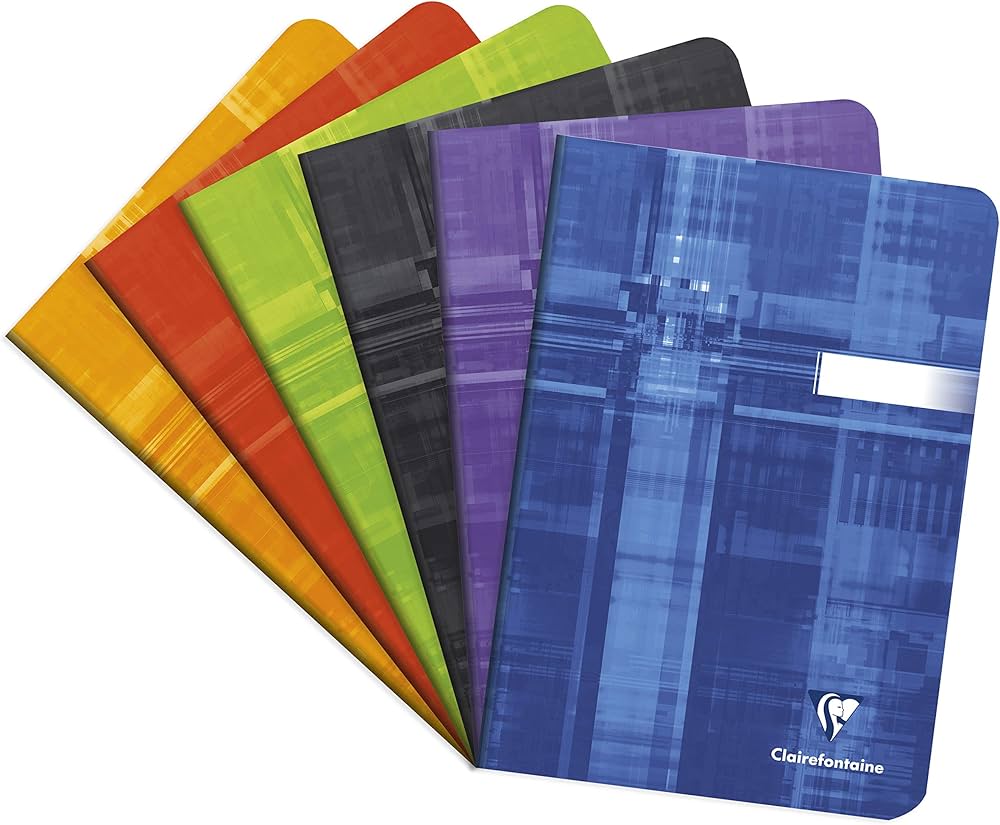 Clairefontaine Notebook 96 Sheets 14.8x21cm