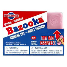 Bazooka Scented Squishi Toy