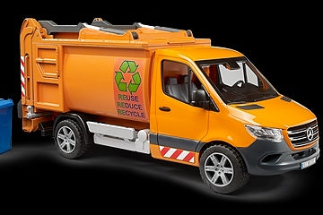 Bruder Orange Recycling Truck