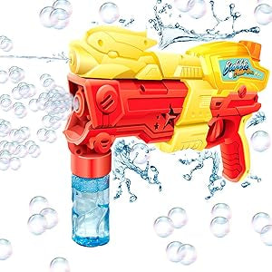 Art Creativity 2-in-1 Water & Bubble Gun