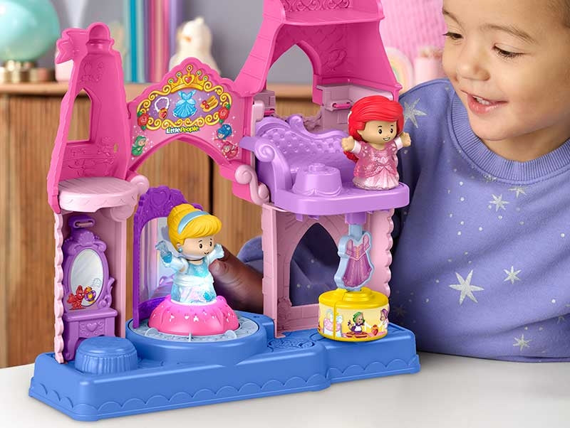 Disney Princess Little People Shimmer & Glow Dress Shop