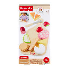 FisherPrice Wooden Charcuterie Board Set