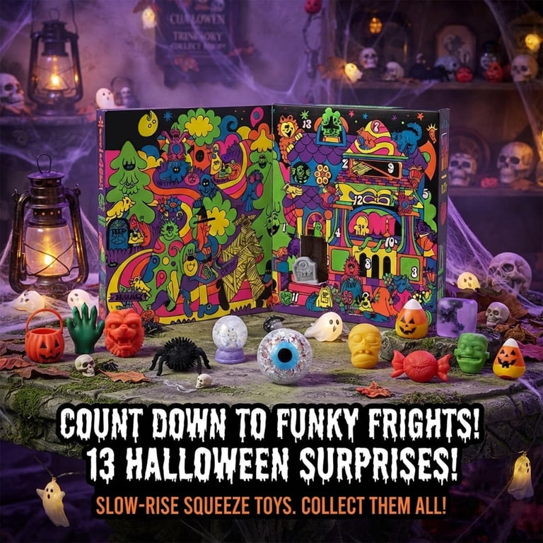 NeeDoh Funky Frights Squish-O-Ween Countdown