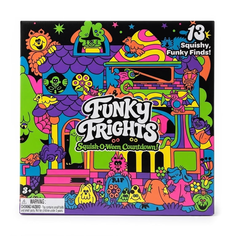 NeeDoh Funky Frights Squish-O-Ween Countdown
