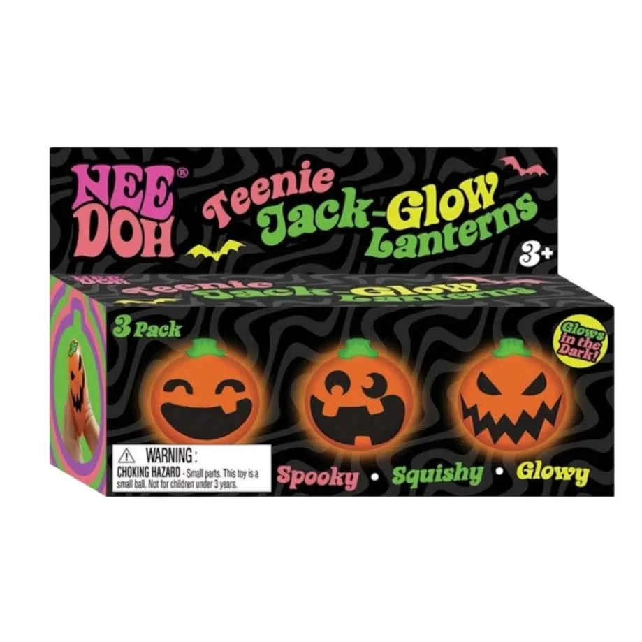 NeeDoh Teenie Jack-Glow-Lantern