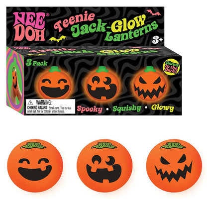 NeeDoh Teenie Jack-Glow-Lantern