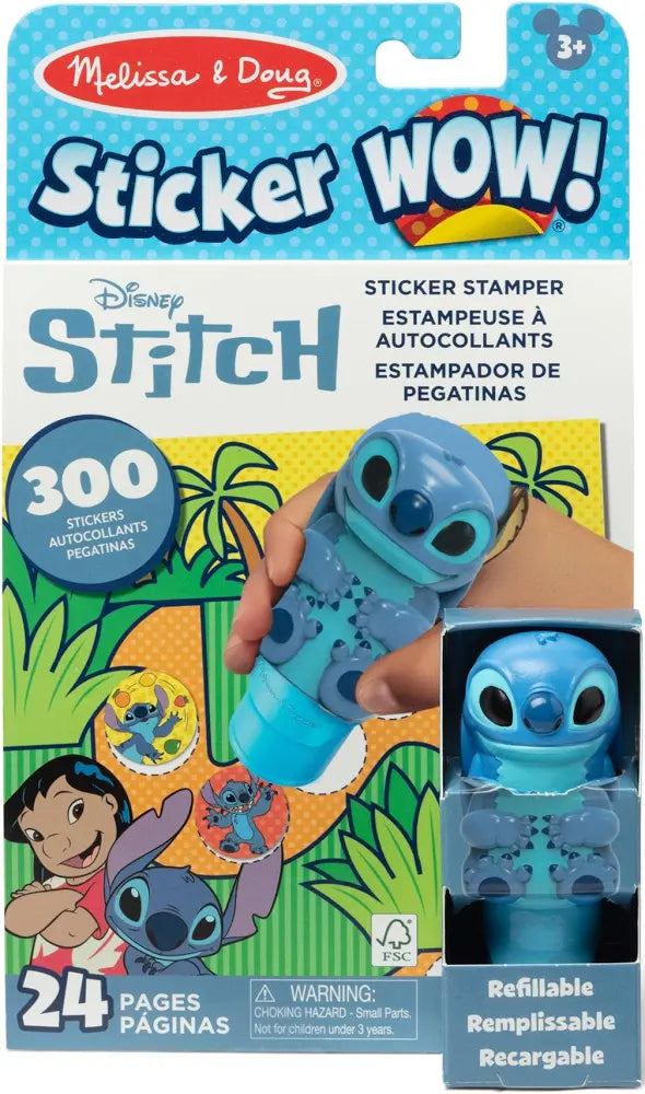 Melissa &Doug Sticker WOW Stitch