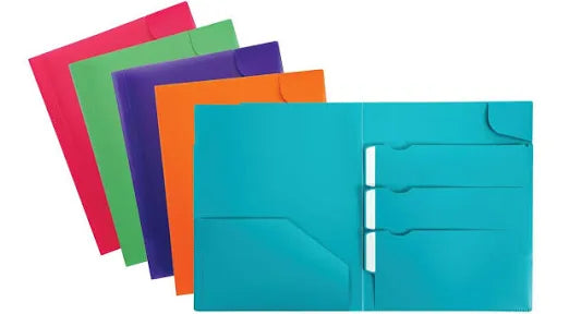 Oxford Divide-It-Up 4 Pocket Folder