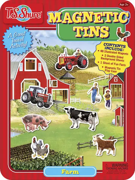 Farm Magnetic Tins