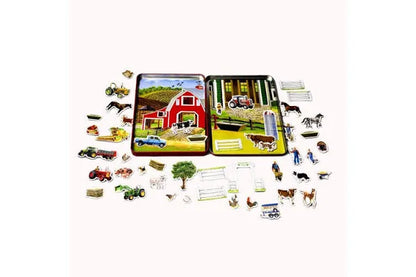 Farm Magnetic Tins