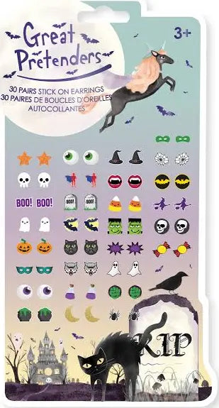 Great Pretenders Halloween Sticker Earrings