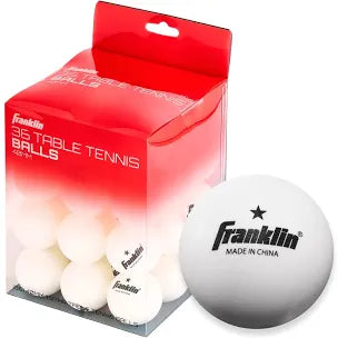 Franklin 36 Table Tennis Balls 40mm