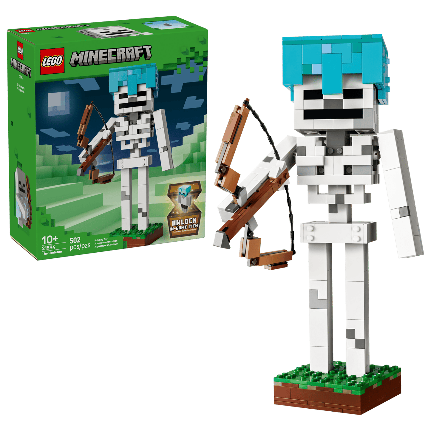 LEGO 21594 Minecraft The Skeleton