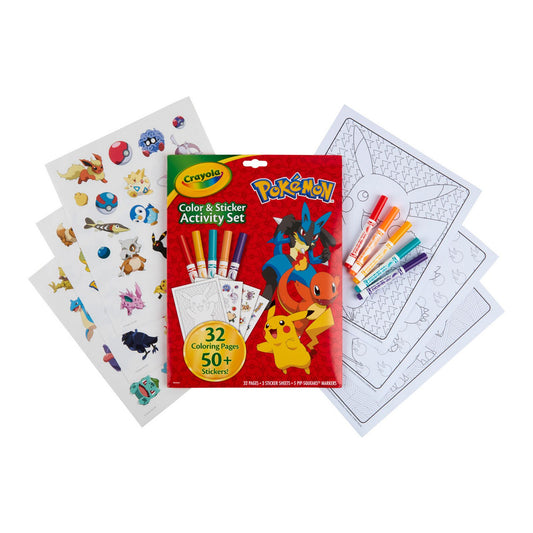 Pokémon Color & Sticker Activity Set