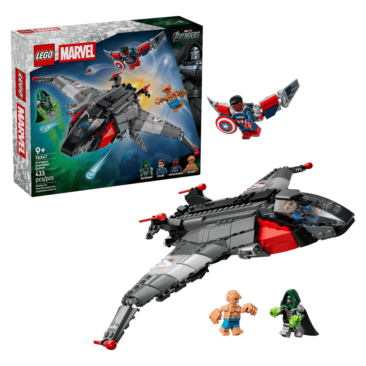 LEGO 76347 Avengers Doomsday Quinjet