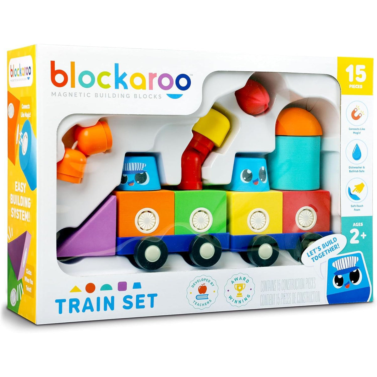 Blockaroo Magnetic Building Blocks Set