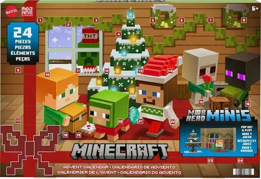 Minecraft Mob Head Minis Advent Calendar