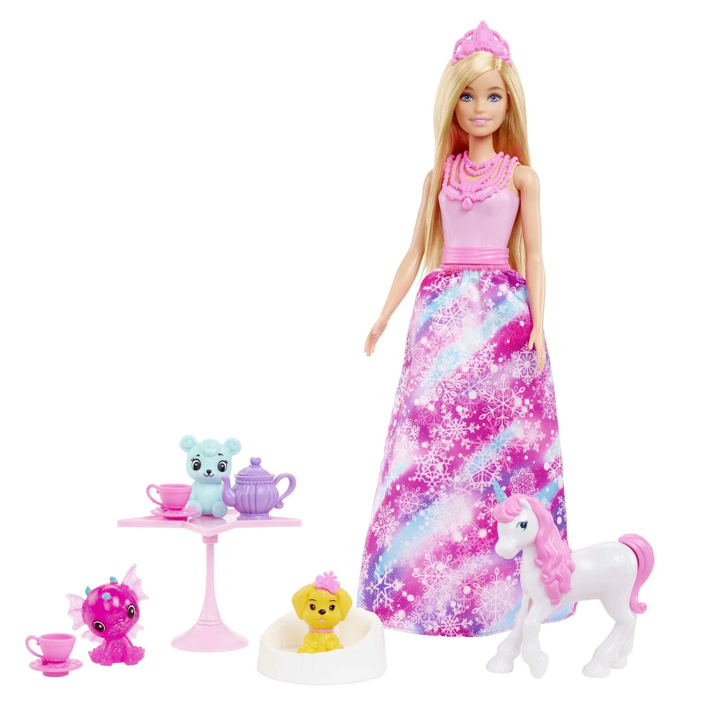 Barbie Dreamtopia Advent Calendar with Doll and 24 Surprises