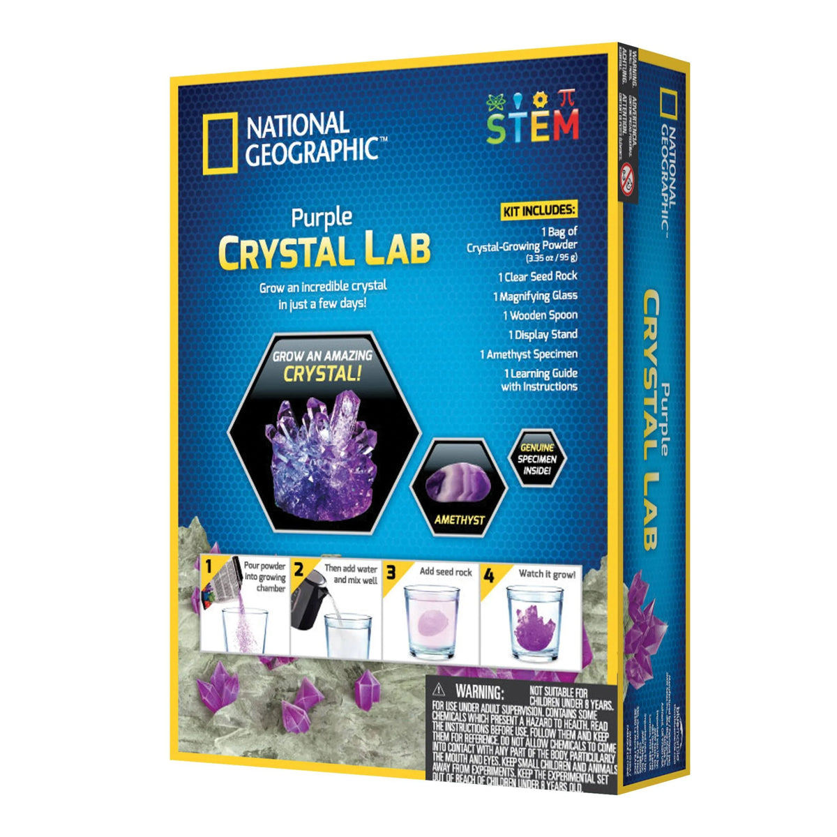 National Geographic Purple Crystal Lab