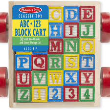 Melissa & ABC.123 Block Cart