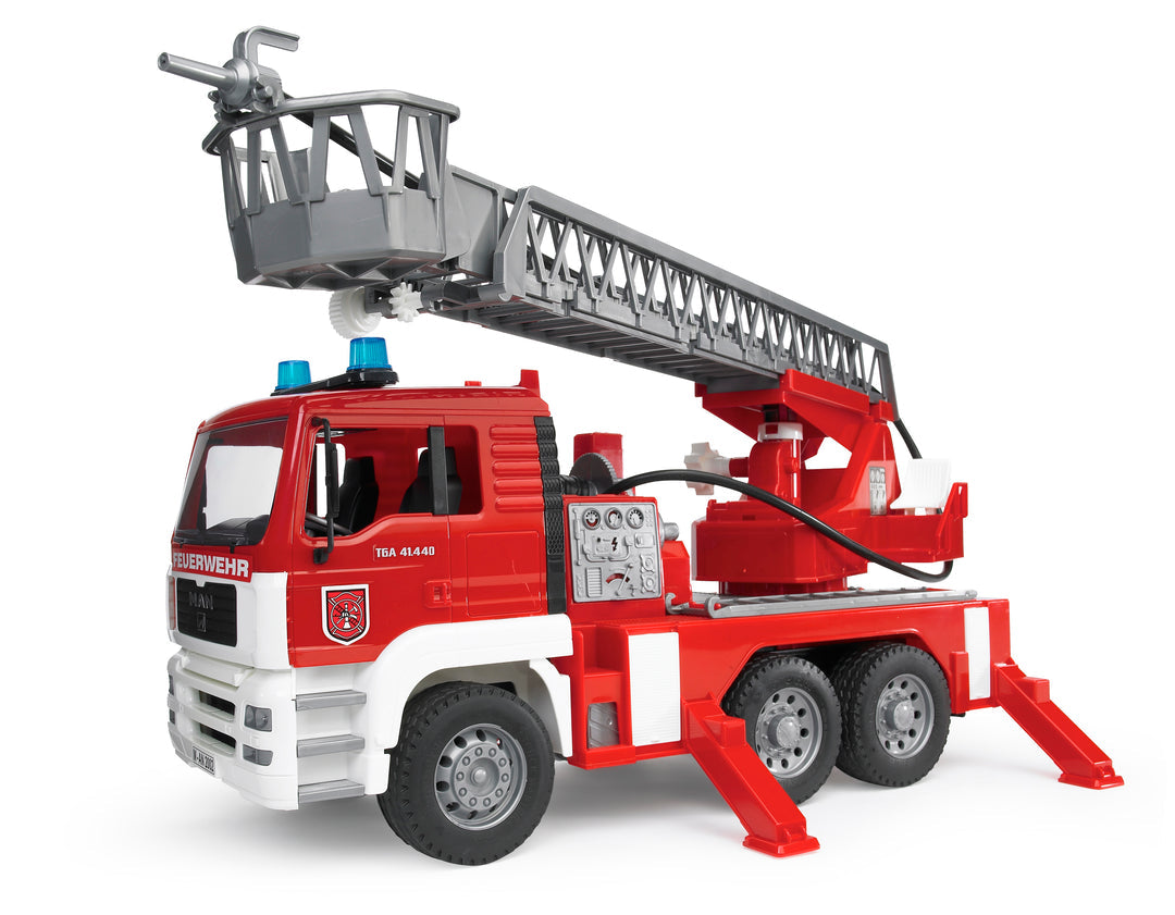 Bruder 02771 MAN Fire Engine w/ Water Pump and Light & Sound